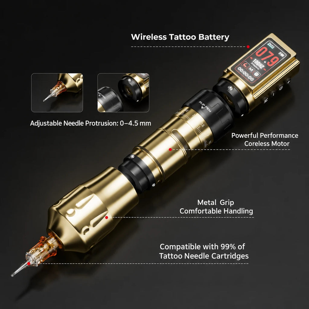 8866 Wireless Tattoo Pen Kit